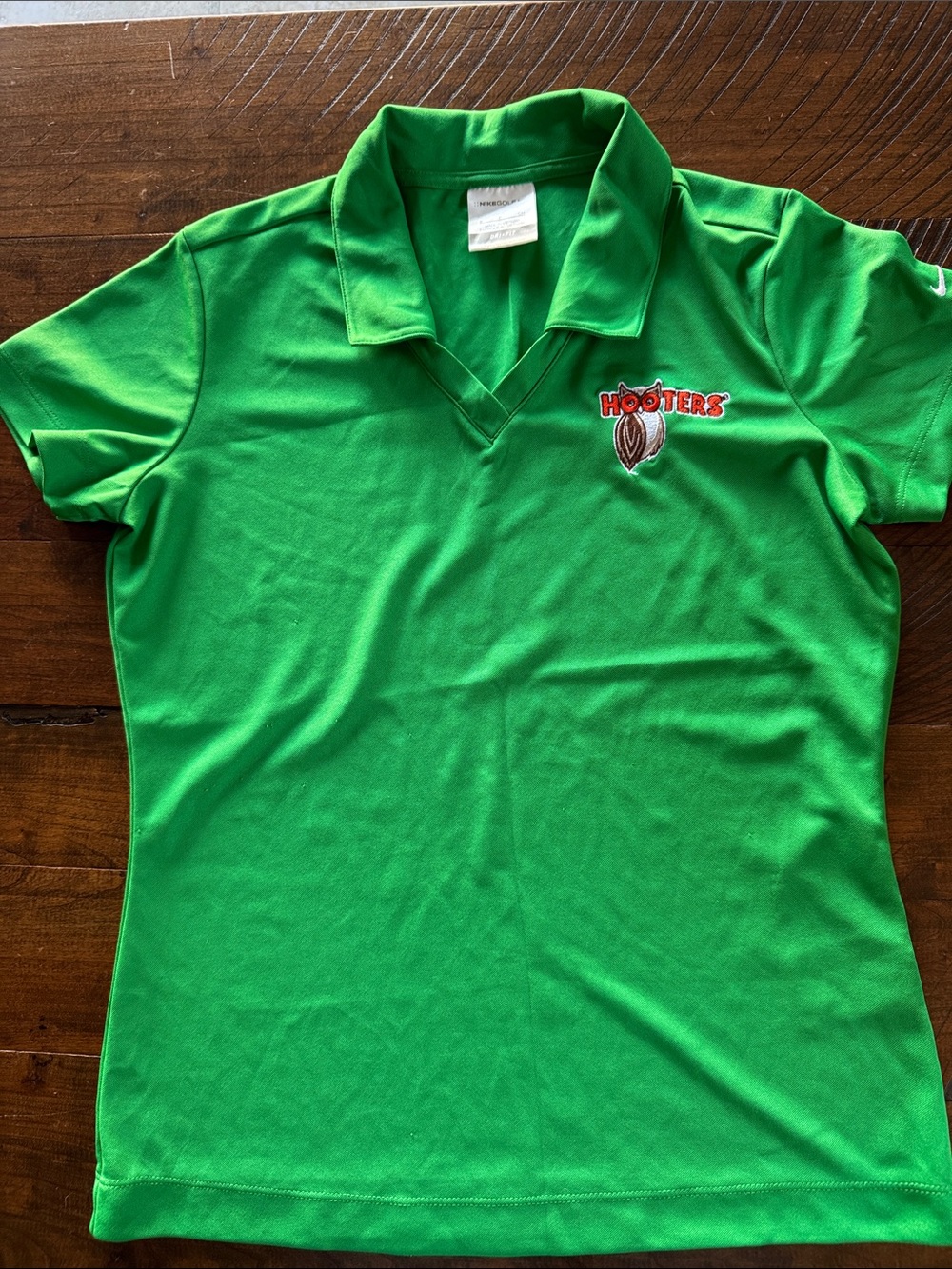 Hooters Bright Green Women's Polo Shirt